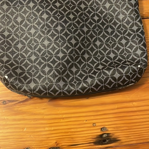 Fossil Black and Grey Crossbody Bag with adjustable strap - Picture 3 of 9